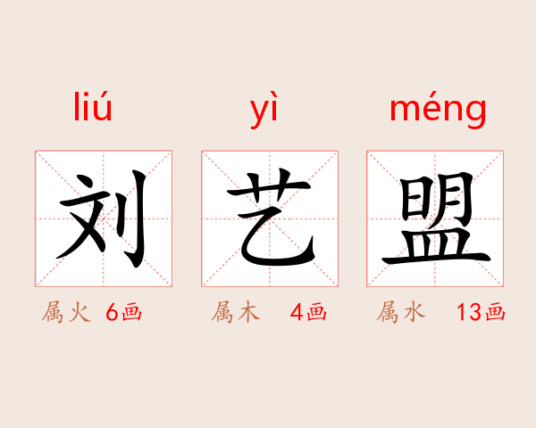 刘艺盟