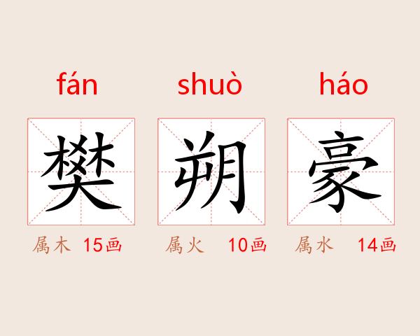 樊朔豪