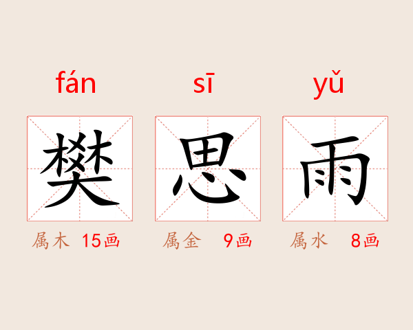 樊思雨