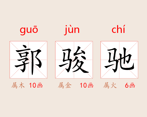 郭骏驰