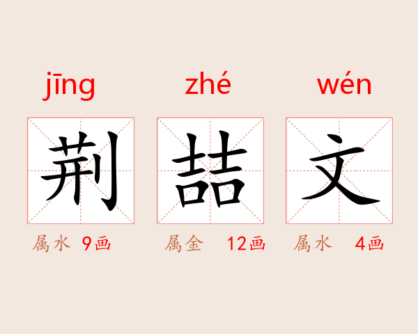 荆喆文