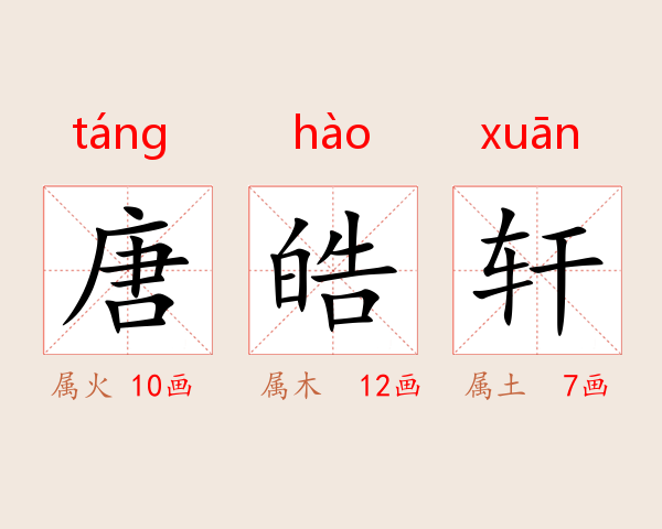 唐皓轩