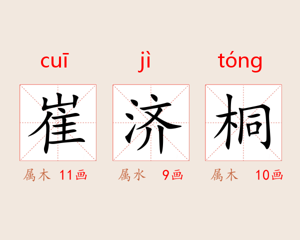 崔济桐