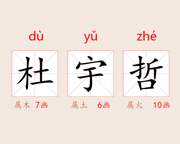 杜宇哲