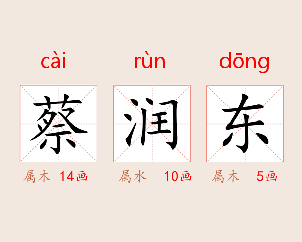 蔡润东