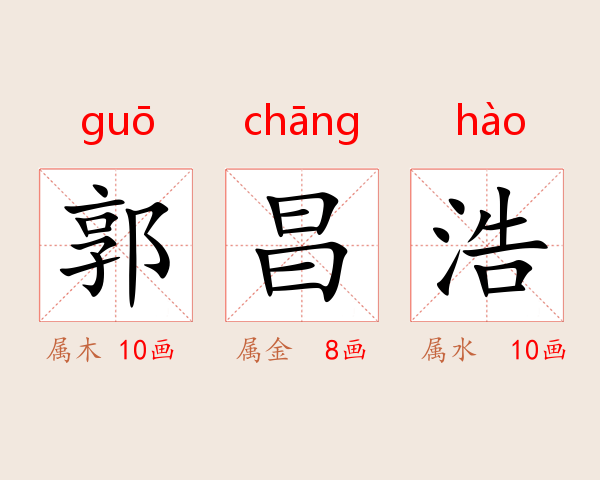 郭昌浩