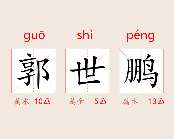 郭世鹏