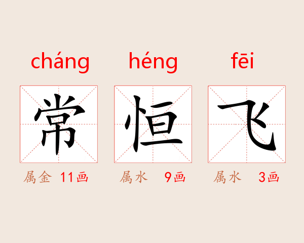常恒飞