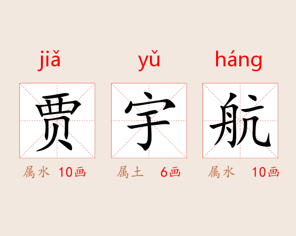 贾宇航