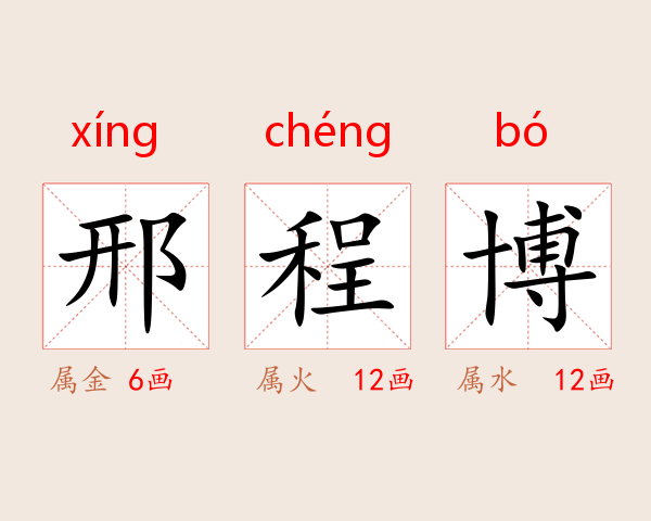 邢程博
