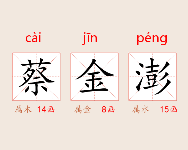 蔡金澎