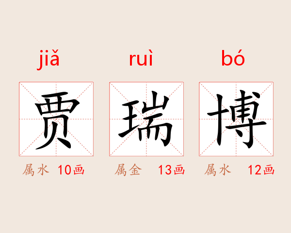 贾瑞博