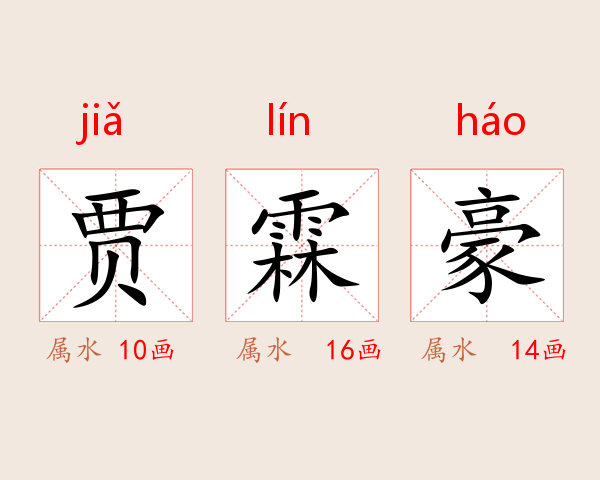 贾霖豪