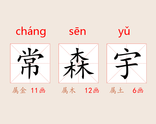 常森宇