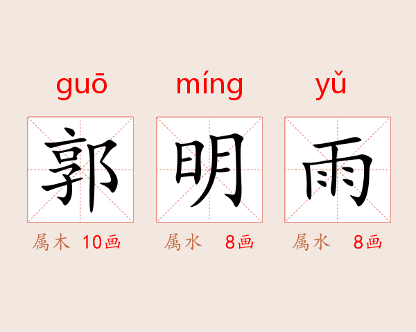 郭明雨