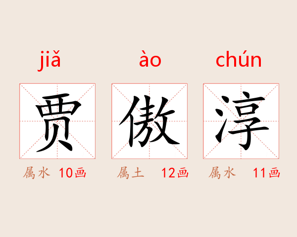 贾傲淳