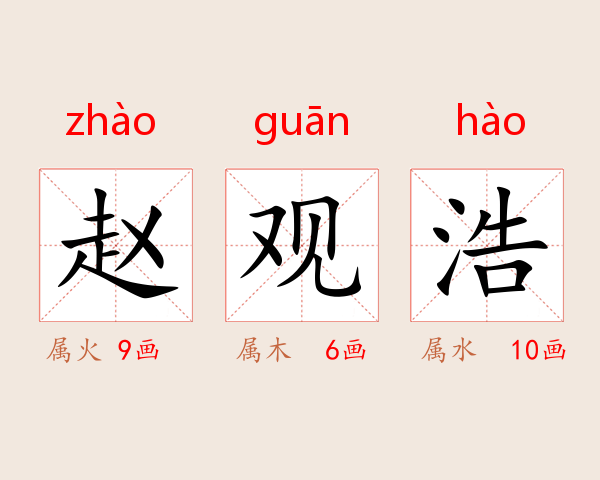 赵观浩