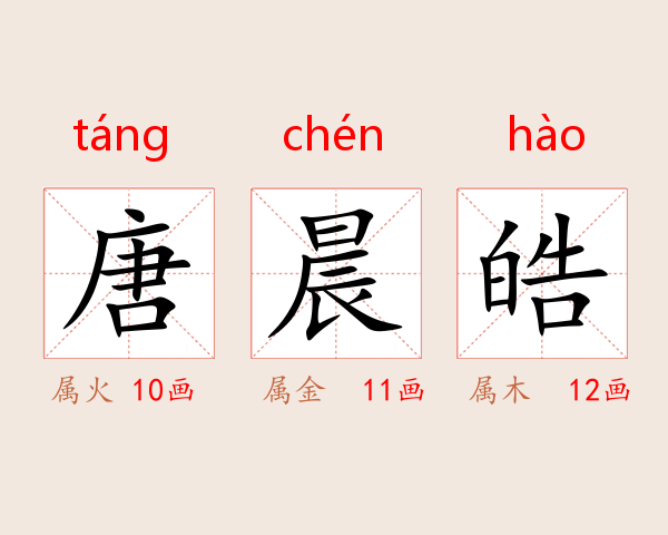 唐晨皓