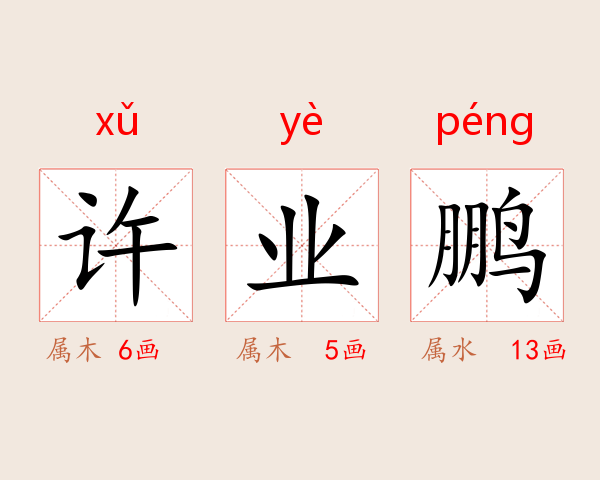许业鹏