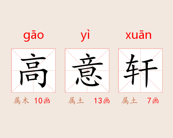 高意轩