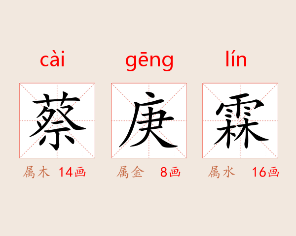蔡庚霖