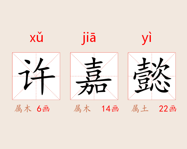 许嘉懿