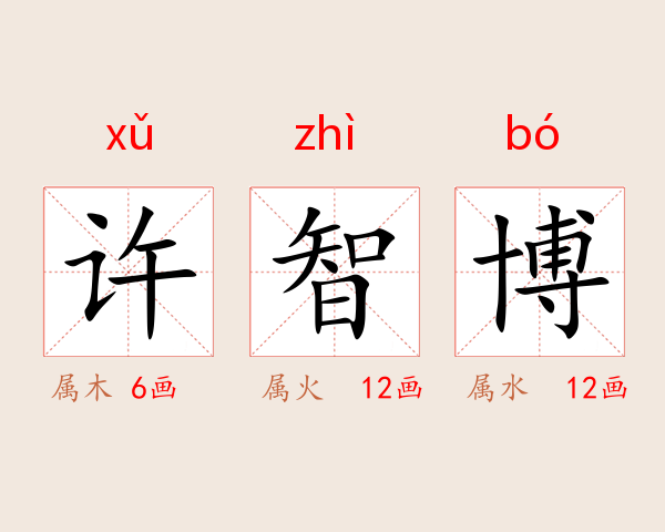 许智博
