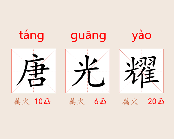 唐光耀
