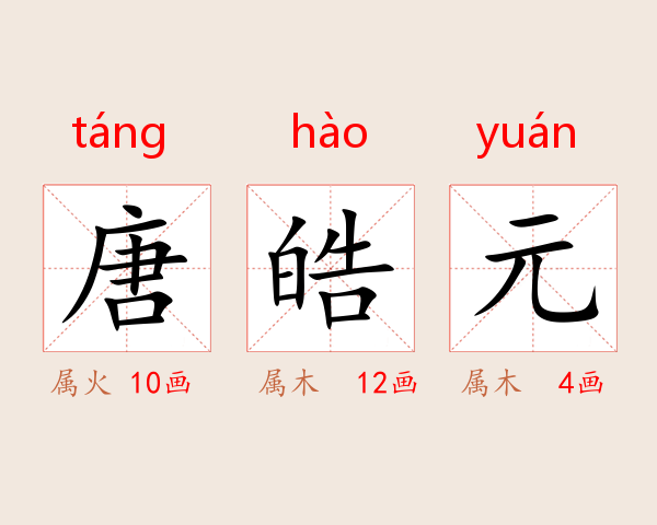 唐皓元