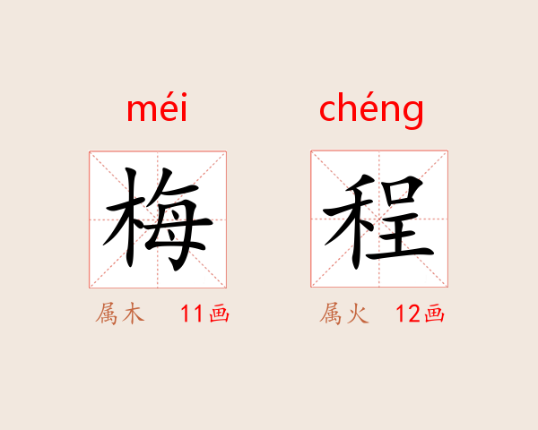 梅程