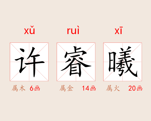 许睿曦