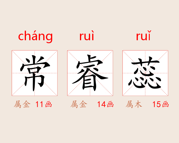 常睿蕊