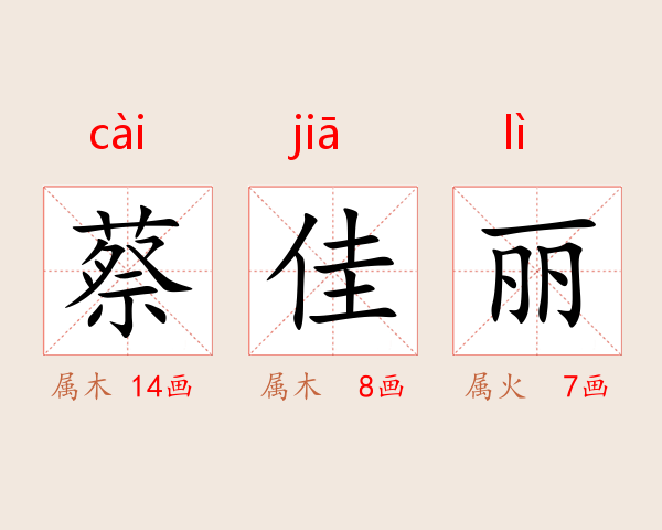 蔡佳丽