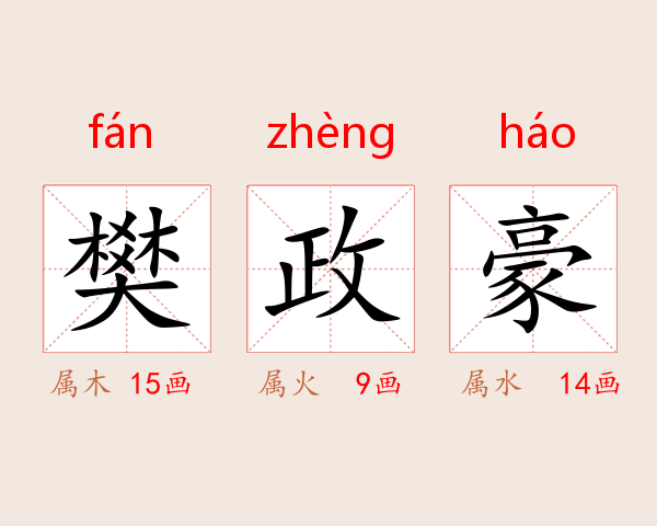 樊政豪