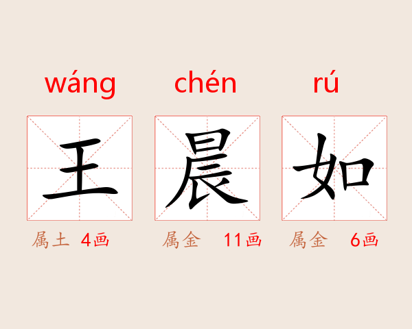 王晨如