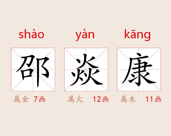 邵焱康