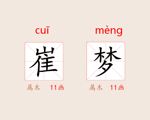 崔梦