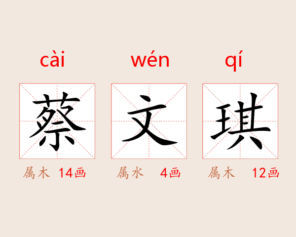 蔡文琪