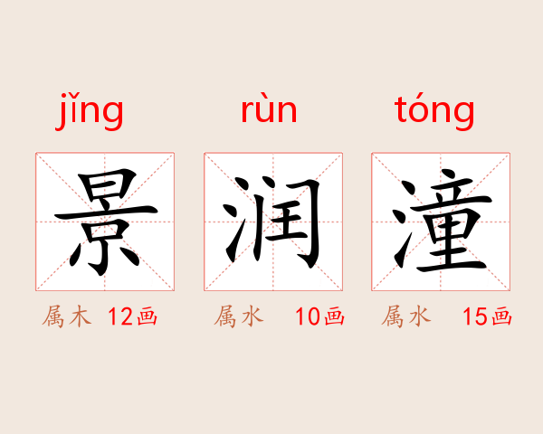 景润潼