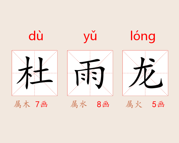 杜雨龙