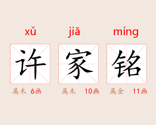 许家铭