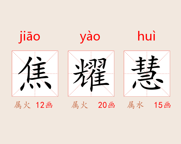 焦耀慧