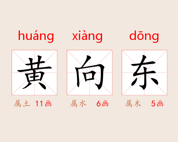 黄向东