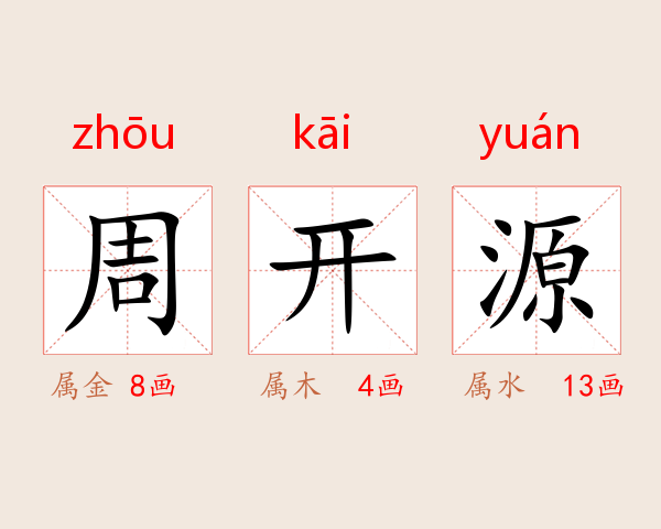 周开源