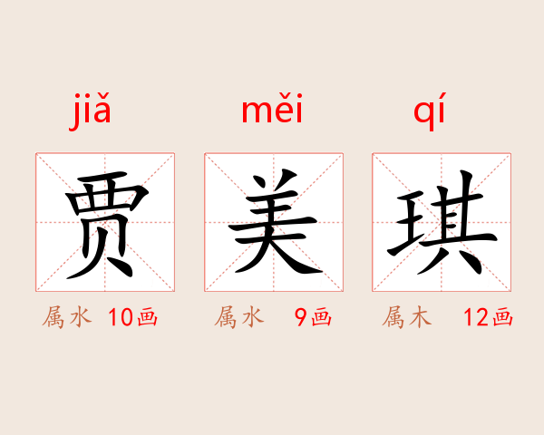 贾美琪