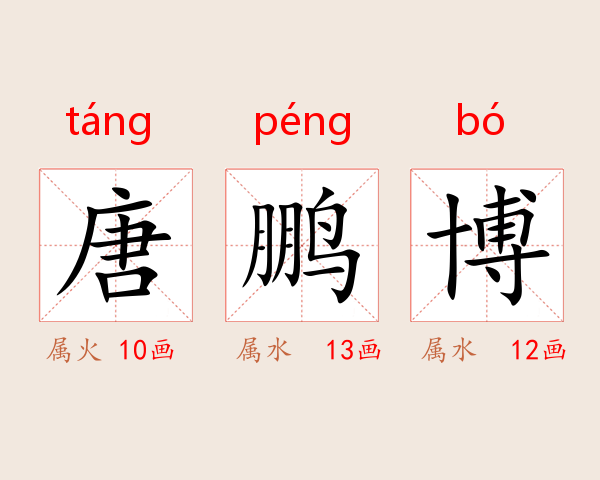 唐鹏博