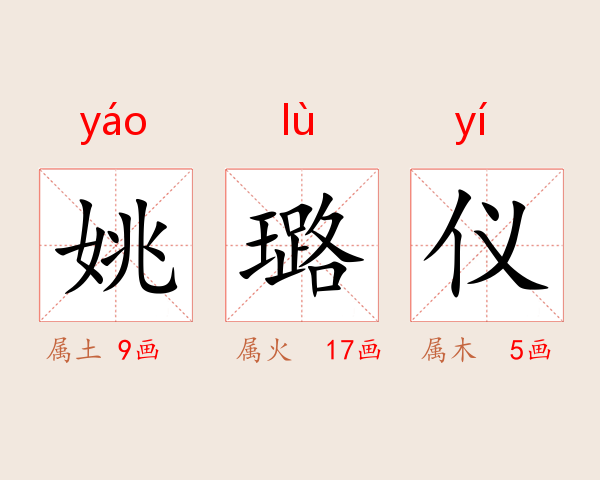 姚璐仪