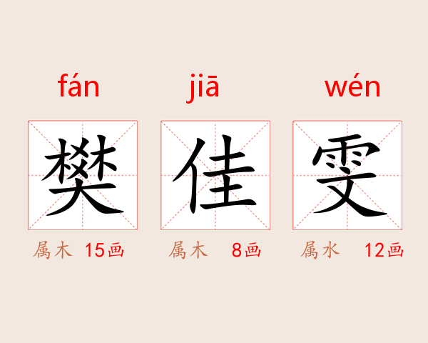 樊佳雯