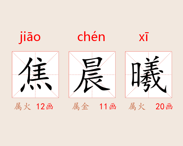焦晨曦