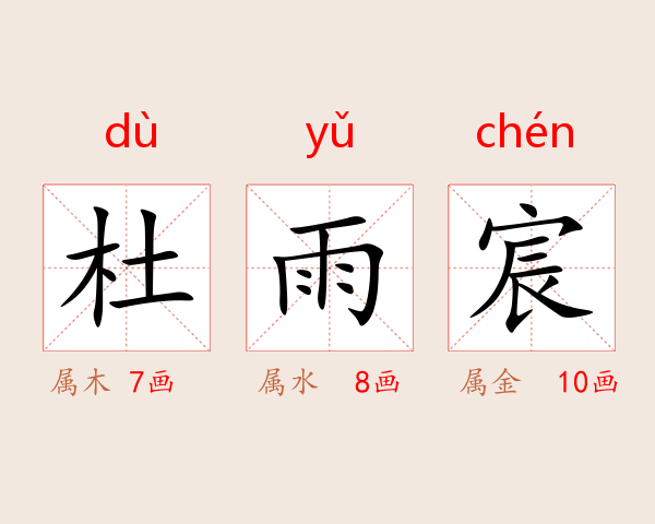 杜雨宸